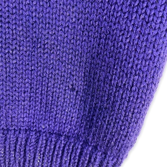 4 for $20 SALE! Kidcore Vintage 80s Hand Knitted Sweater Vest, Pink/Blue, M/L - Picture 6 of 7